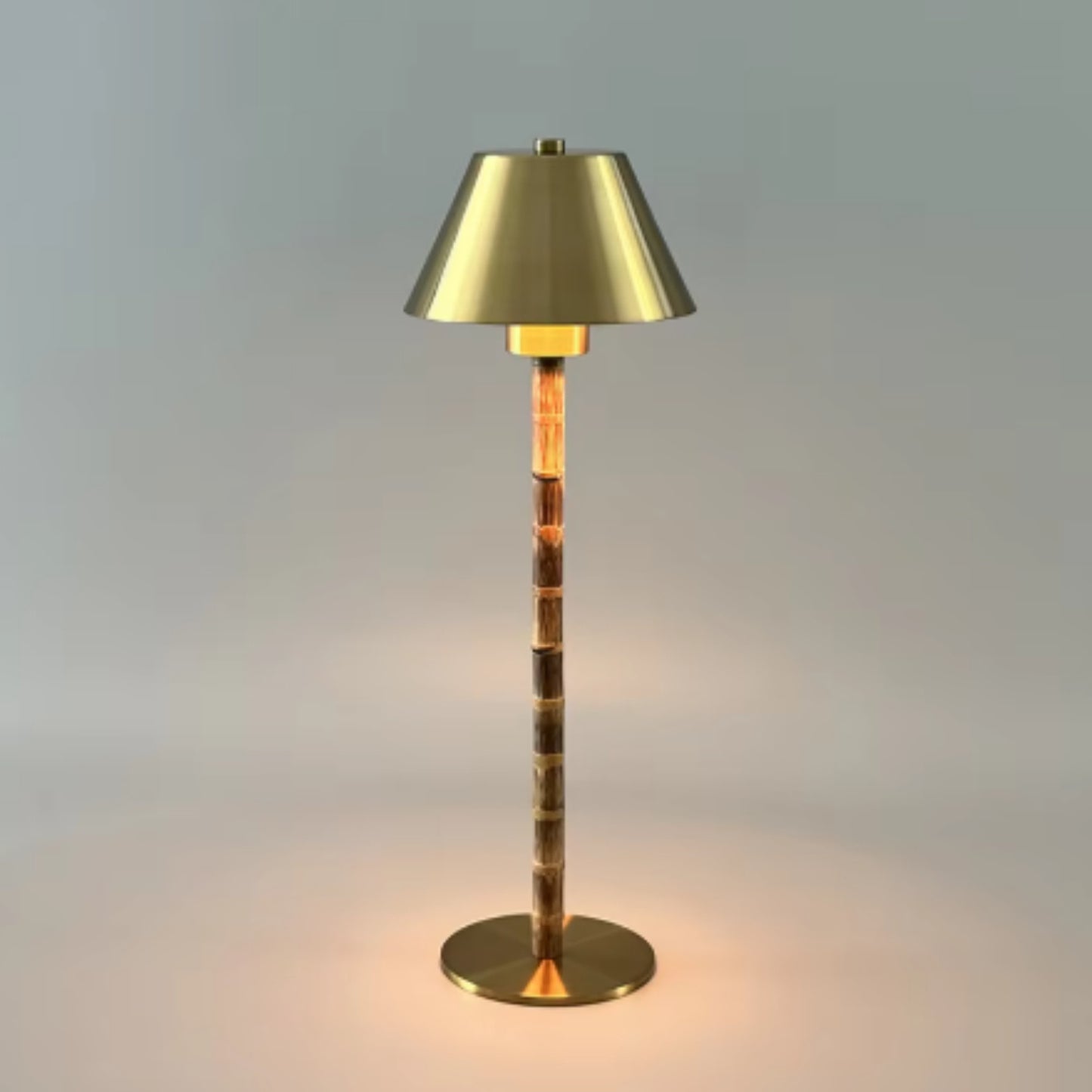 Bordslampa Bamboo - Uppladdningsbar