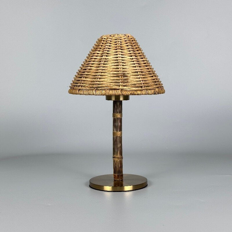Bordslampa Bamboo - Uppladdningsbar