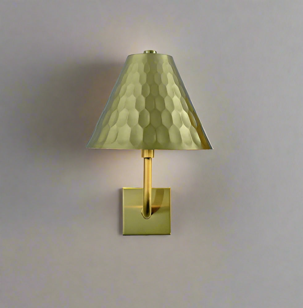Vägglampa Guld - Uppladdningsbar