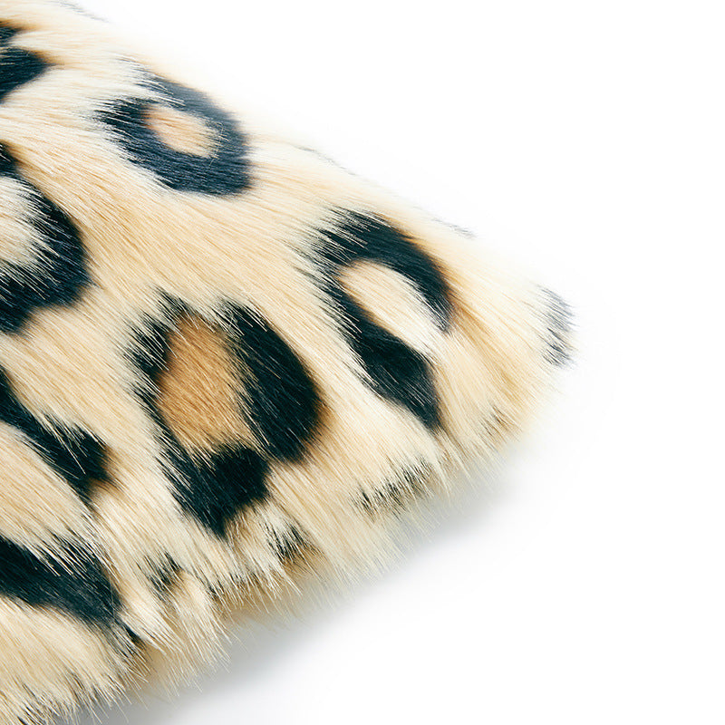 Leopardpäls Kuddfodral