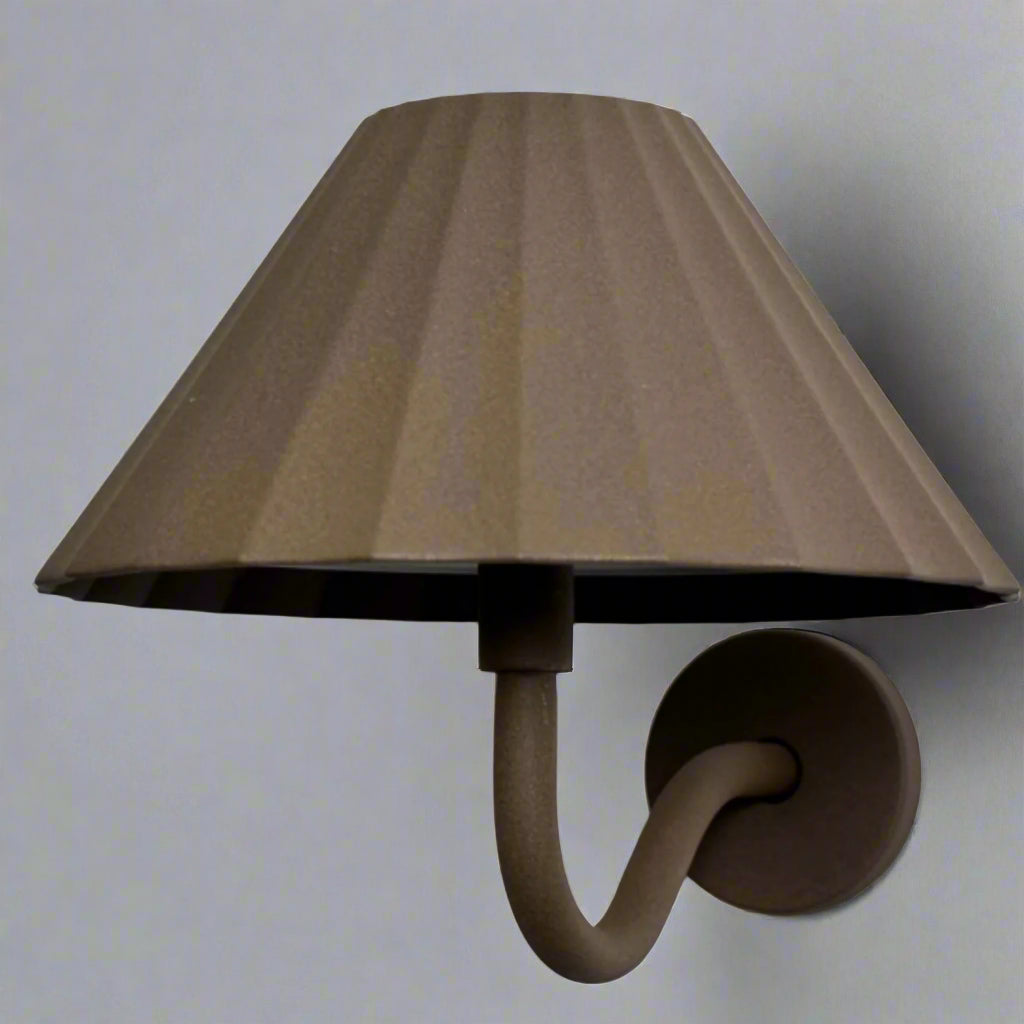 Vägglampa Bronze - Uppladdningsbar