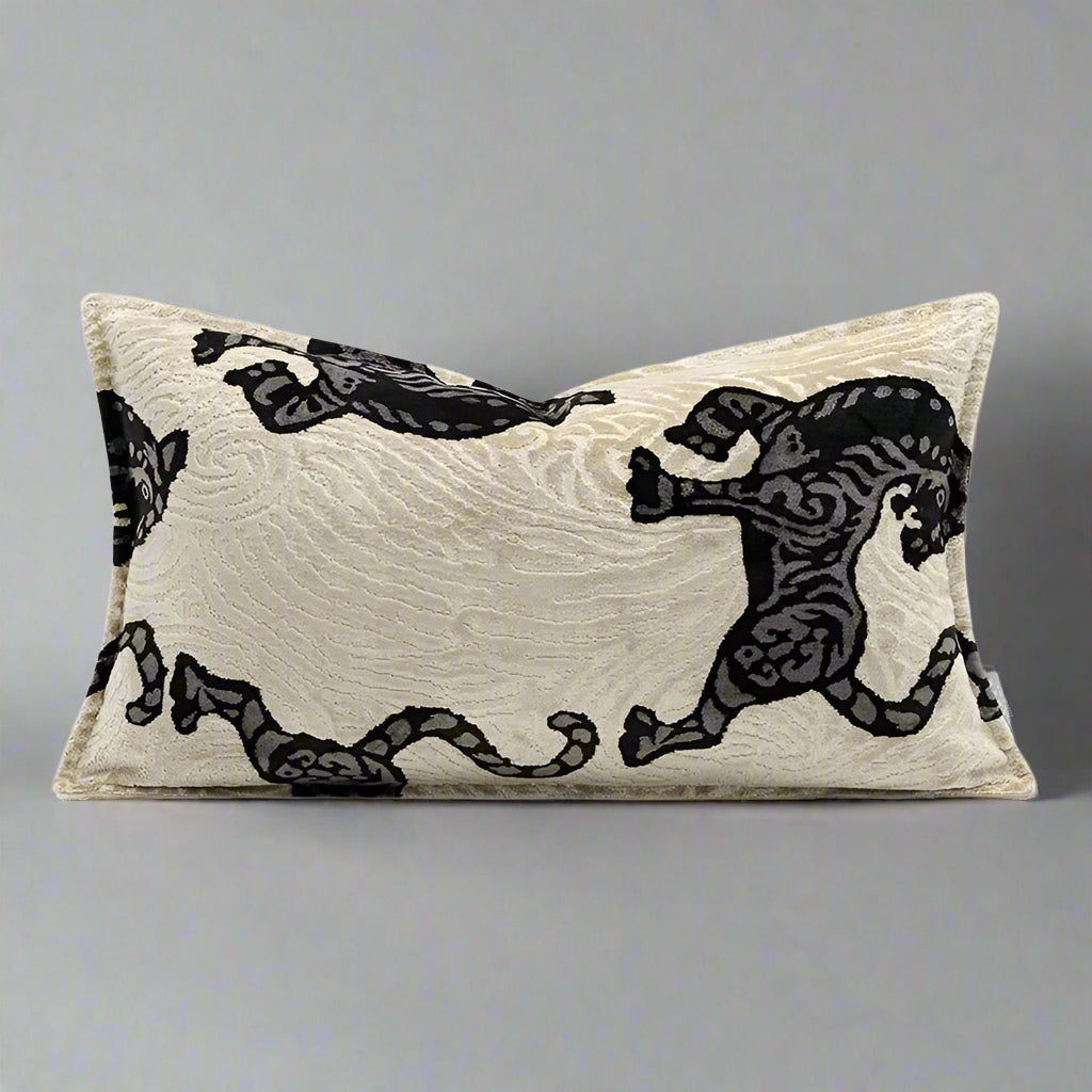 Tiger Dark Grey Prydnadskuddar