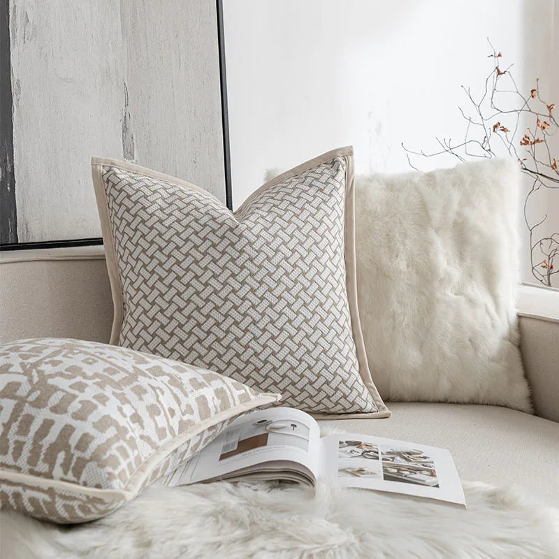 Oatmeal Prydnadskuddar Mix & Match