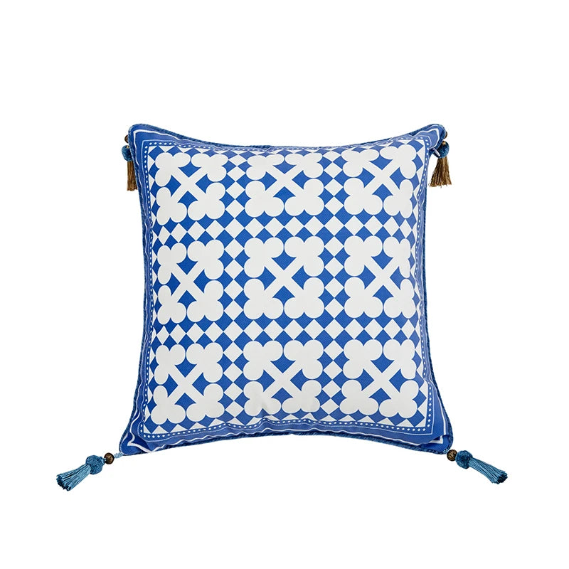 Chinese Blue Porcelain Prydnadskuddar Mix & Match
