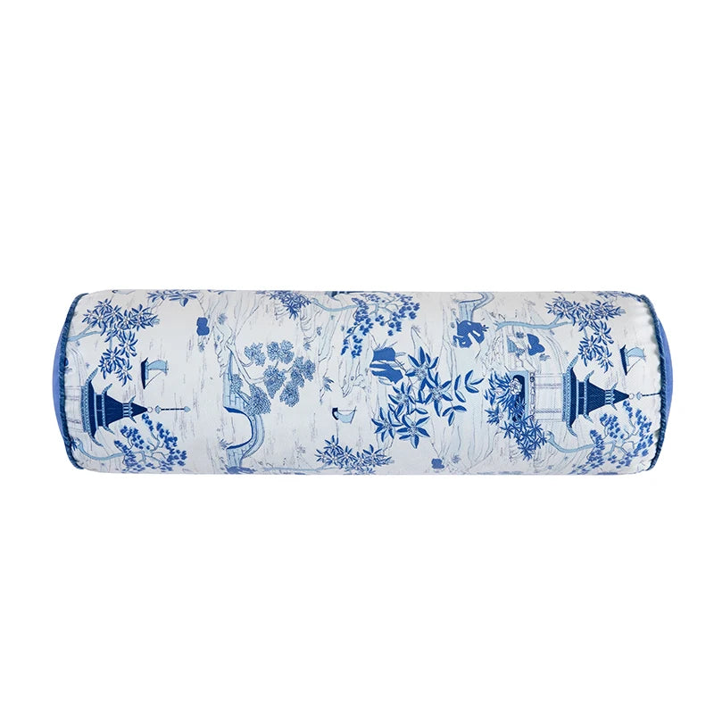 Chinese Blue Porcelain Prydnadskuddar Mix & Match