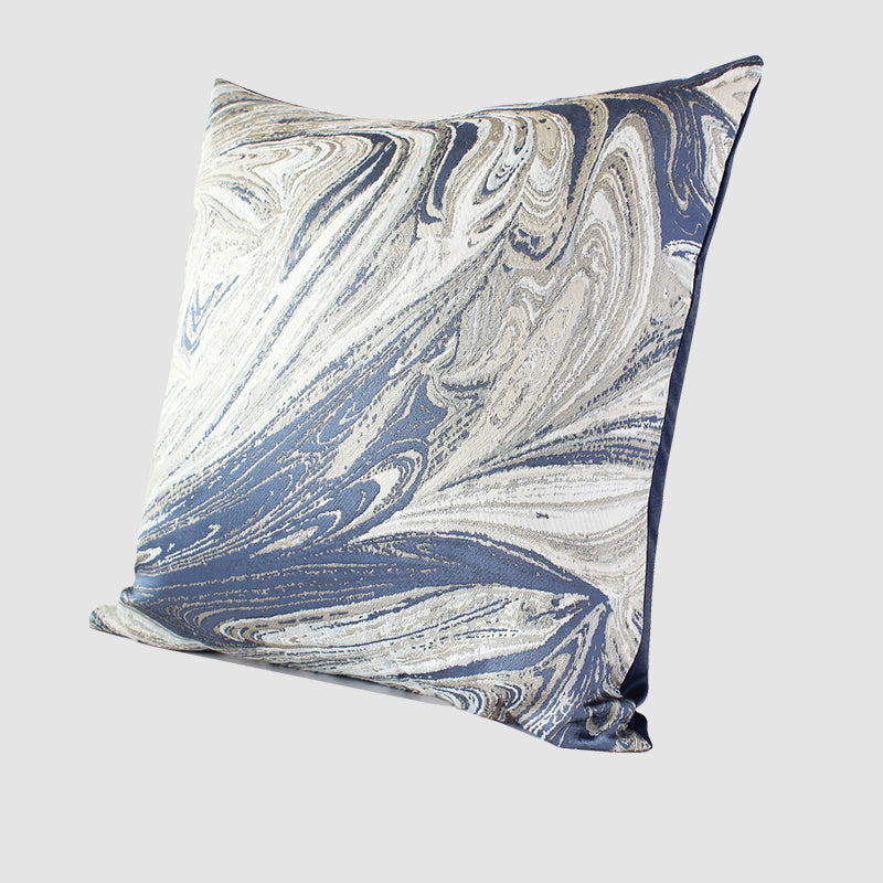 Abstrakt Blue kuddfodral