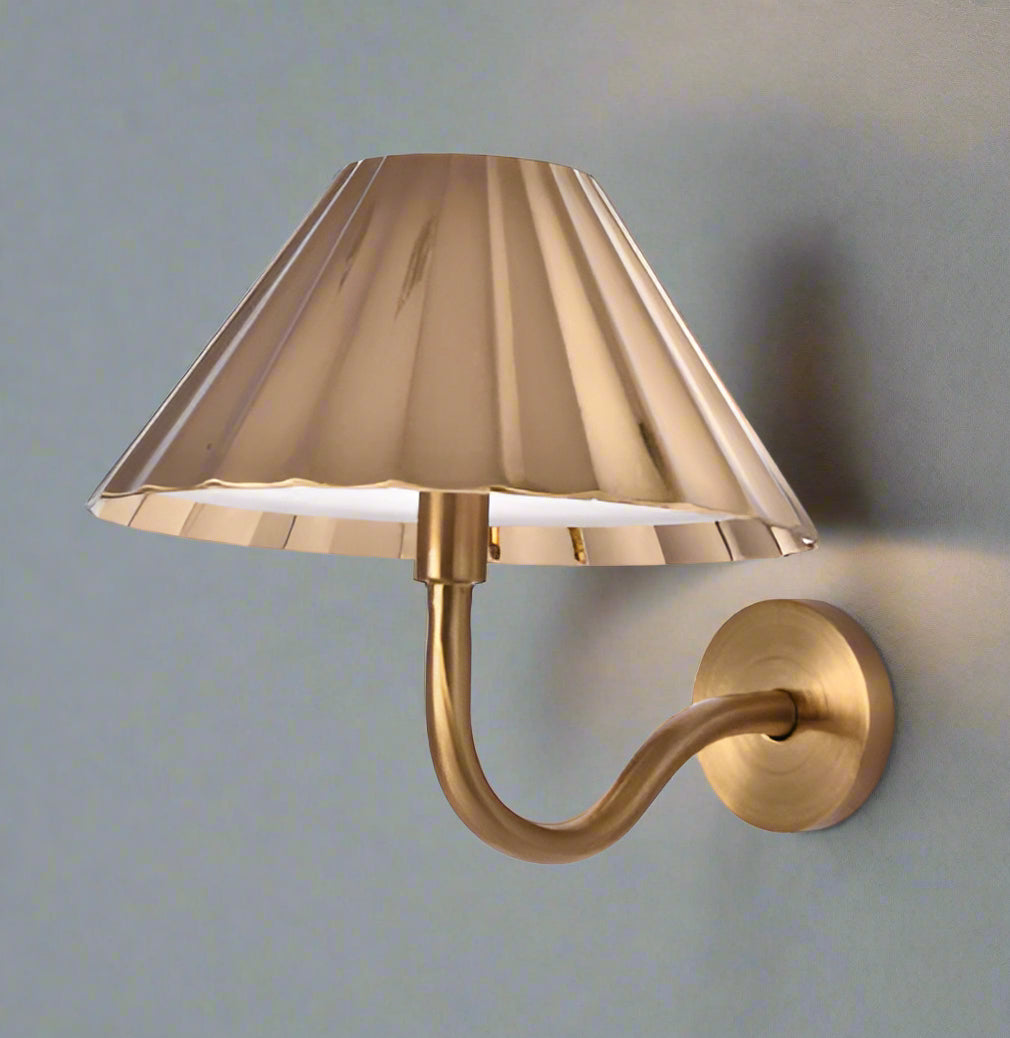 Vägglampa Gold - Uppladdningsbar